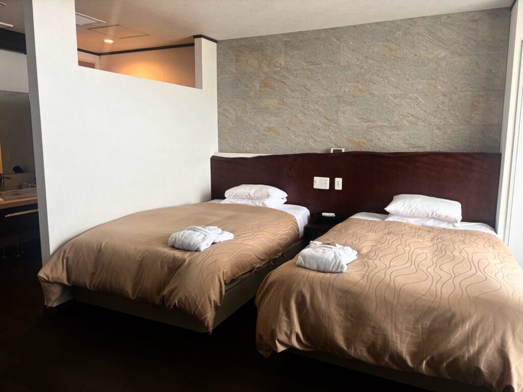 熱海風雅、新館・露天風呂付ツイン