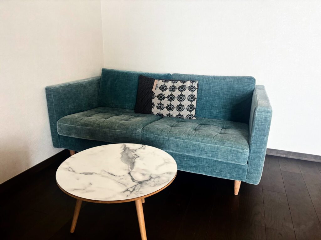 BoConceptのソファを採用