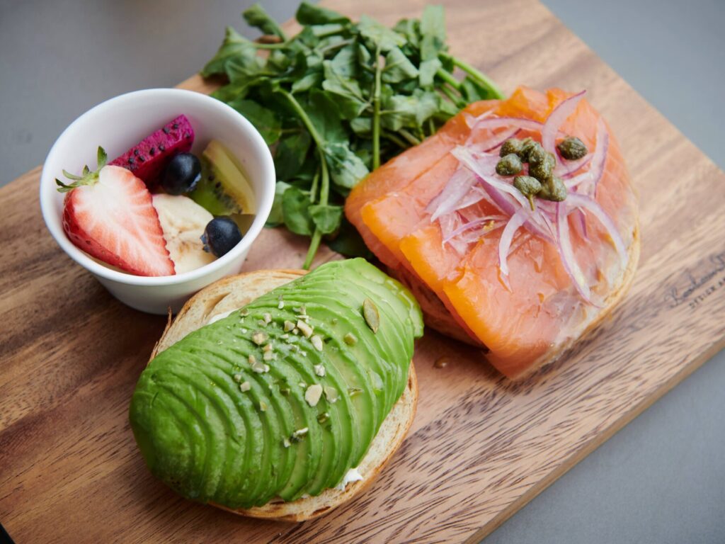 QUAYS pacific grill モーニングメニュー